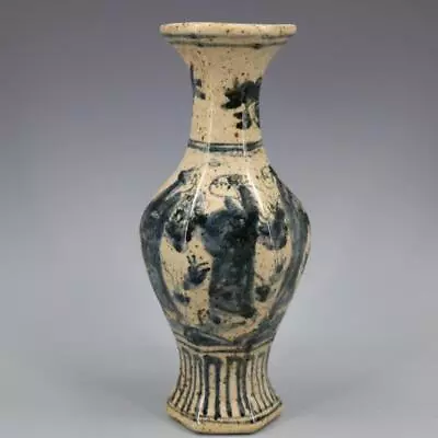 Chinese Ming Blue And White Porcelain Figure Painting Vase 8.10 Inch • $36.99