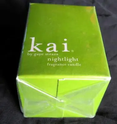NEW KAI 3 Oz NIGHTLIGHT Fragrance CANDLE Gaye Straza Soy Palm Coconut Wax • $16