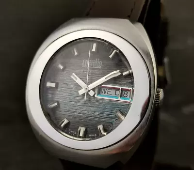 Vintage Corvette Watch. Automatic 25 Jewels. Inc Box. FHF 909. Good Condition. • $62.17