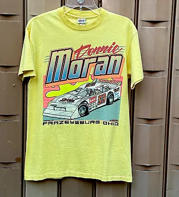 Vintage 1989 Donnie Moran TShirt With Back Graphics M • $49