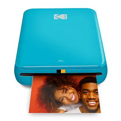 Kodak Step Mobile Instant Photo Printer Portable Zink 2x3 Mini Printer (Blue) • $33.48