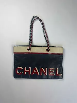 Chanel No. 5 Star Chain Tote Bag • $700