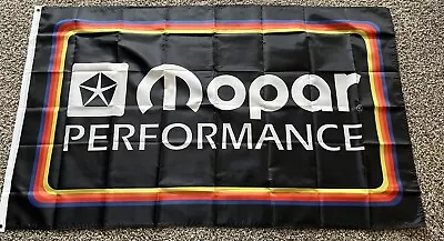 Mopar Performance 3x5’ Flag Banner Garage Gift Man Cave Wall Art Free Shipping! • $14.99