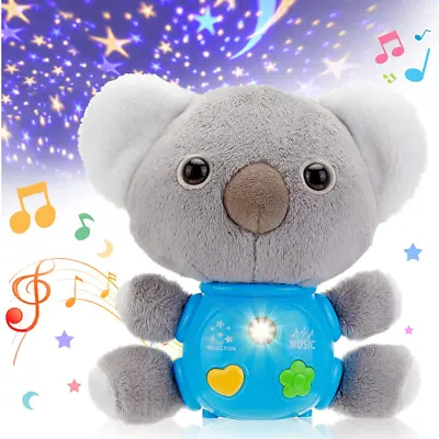 Musical Baby Toys 0-6 Months: Newborn Sensory Toys Soft Plush Stuffed Animal Lig • £17.99