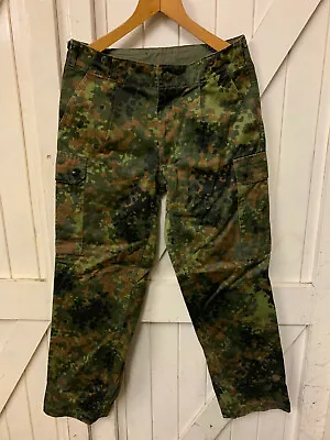 £24.99 • Buy Original German Army Flecktarn Trousers - Camo Surplus Military Pants Grade 1