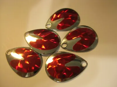 #3 Colorado Spinner Blades Holographic $1.85 For 5 Of Same Color (Red) • $1.85