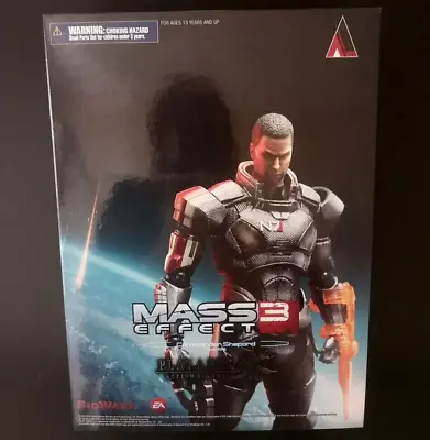 Mass Effect 3 Commander Shepard PVC Figure 21cm Play Arts Square Enix • $188.31