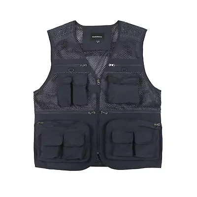 Mororock Fishing Vest Mesh 16 Pockets Photography Quick Dry Waistcoat Jacket • $29.99