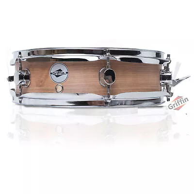 GRIFFIN Piccolo Snare Drum - 13 X3.5  Oak Wood Poplar Acoustic Shell Percussion • $42.95