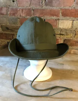 VTG Columbia Green Slouch Safari Bush Hat - Size Large - Made In USA • $25