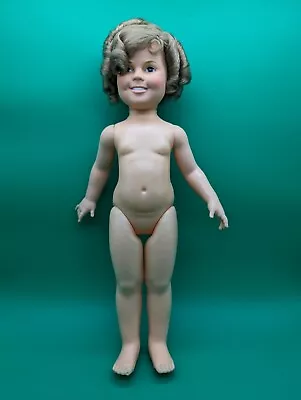 Vintage 1972 Ideal 16  Shirley Temple Doll 2M-5634 No Clothes NICE HAIR CURLS • $1.99