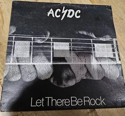 AC/DC  Vinyl Let There Be Rock First Press Blue Roo  • $100