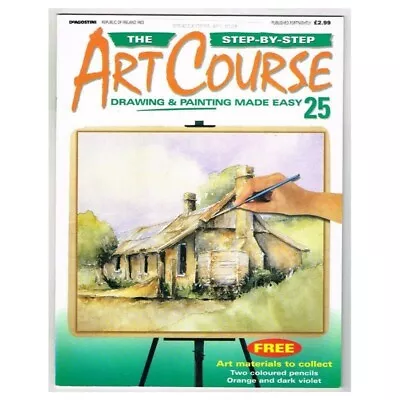 The Step-By-Step Art Course Magazine No.25 Mbox25 Drawing & Painting Made Easy • $4.91