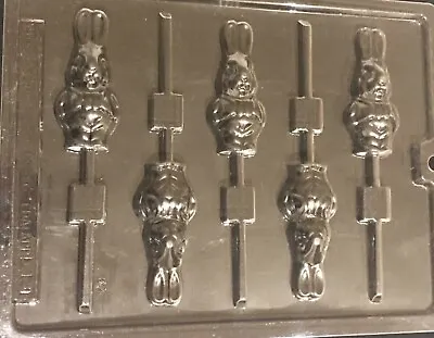 £5.75 • Buy Chocolate Easter Bunny Rabbit Mould Lollipop Lolly Mould Peter Rabbit Mould