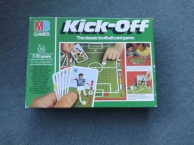Kick-Off The Classic Football Card Game - By MB Games 1981 - Complete • £0.99