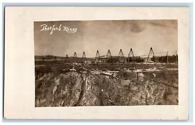 C1910's Thetford Asbestos Mine Quebec Canada Antique RPPC Photo Postcard • $19.97