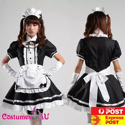 Kaichou Wa Maid Sama Anime Ayuzawa Misaki Cosplay Costume Dress Lolita Housemaid • $18.59