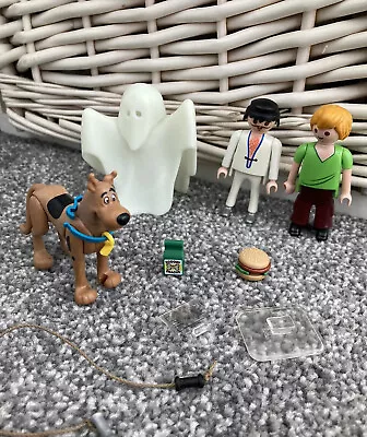 £3 • Buy PLAYMOBIL (70287) Scooby-DOO! - Scooby And Shaggy With Ghost Toys