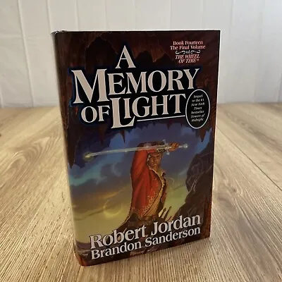 Wheel Of Time.: A Memory Of Light : Book Fourteen Auto Signed • $29.99