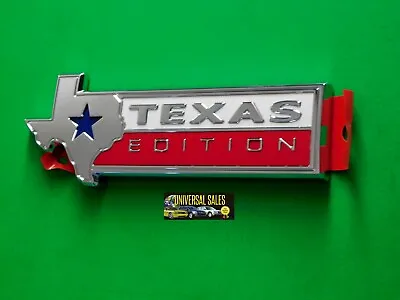 Texas Edition Ford F150 F250 F350 Tailgate Door Emblem Badge Rear Oem Genuin New • $31.35