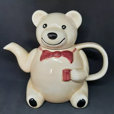 Vintage Price & Kensington Teapot Teddy Bear Novelty Made In England P&K Pottery • £9.99