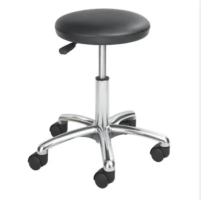 Safco Products Black Lab Stool Pneumatic Lift Supports Up To 250 Lb • $44.95