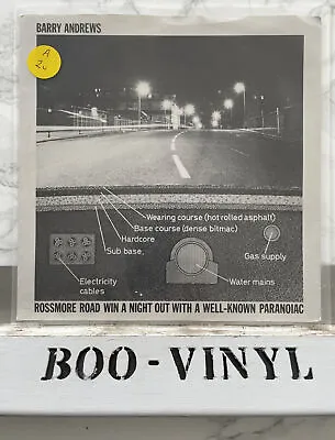 Rossmore Road Barry Andrews 7  Vinyl Record UK VS378 Rare New Wave Punk EX/EX • £17.86