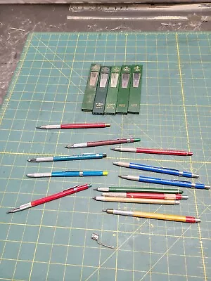 12 Vtg Drafting Lead Holder Mechanical Pencil Lot Kohinoor Mars Eagle Post Berol • $95