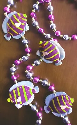 Fancy Fish Party Mardi Gras Necklace Bead • $4.95