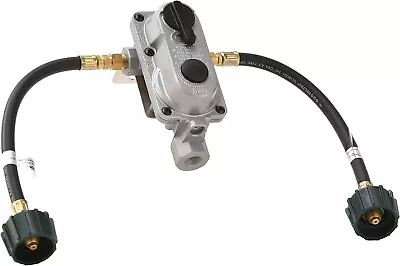 (KT12ACR6) 2-Stage Auto Changeover LP Propane Gas Regulator With 2 12  Pigtails • $37