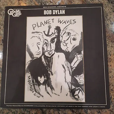 Bob Dylan  Planet Waves  Quadradisc Cd-4 - Asylum Eq-1003 • $19