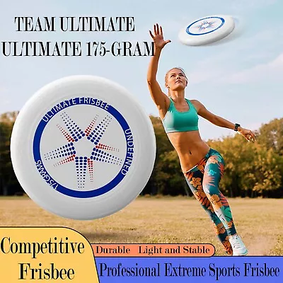 $21.99 • Buy Professional 175g Plastic Ultimate Frisbee Flying Disc Sports Fun Disc Toy 27cm