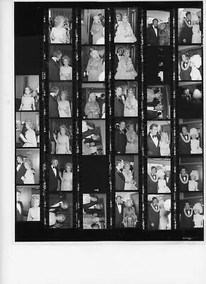 Contact Photo Sheet & Negatives SUSAN HAYWARD MITZI GAYNOR JACK LORD BROLIN • £20.11