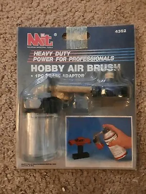 Heavy Duty Hobby Air Brush By Michigan Industrial Tools (MIT) Brass Adapter • $12.99