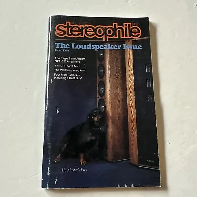 $15 • Buy STEREOPHILE Magazine  Audio Stereo  - LOUDSPEAKER ISSUE TWO AUG 1985