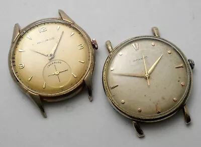 Vintage Movado Wristwatch Pair Running • $21.22