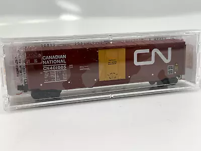 N Scale MTL 03800310 Canadian National 50' Plug Door Boxcar CN 401005 • $15.95