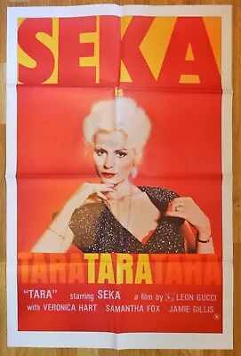 TARA TARA TARA Starring SEKA - 1980 Adult Movie Poster 27x41  • $18.75