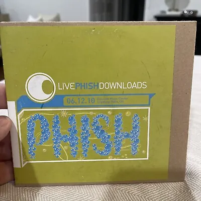 PHISH - LIVE 06.12.10 Cuyahoga Falls Ohio 3-CD JEMP Rare & OOP! • $29.90