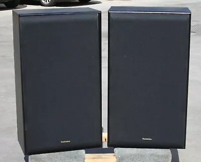 Vintage Pair Technics SB-LX90 Floor Standing Tower Stereo 3-Way Speakers 15  • $249.99