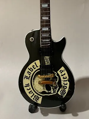 Zakk Wylde Miniature 10” Guitar With Stand.  Extremely Rare!  Great Quality! • $25