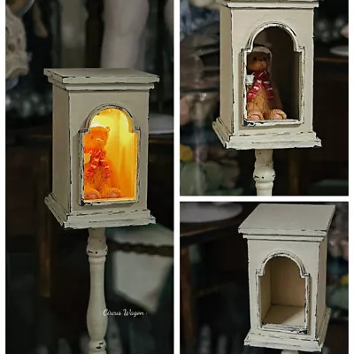 1/12 Scale Dollhouse Miniature Furniture Vintage Victoria Showcase Unfinished • $11.39