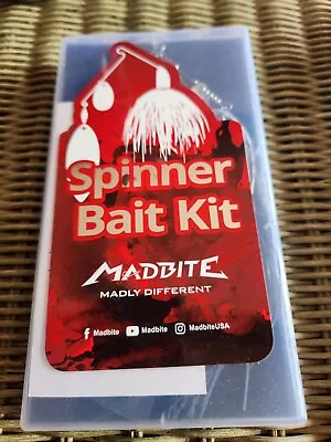 Madbite 4 Pack Spinner Bait Kit 3/8 Oz Vibrating Action GREAT FOR MUDDY WATER  • $18.99