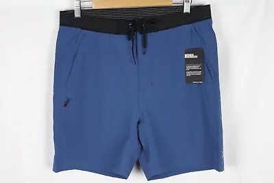 Hurley Men's Shorts 7  Phantom Alpha Trainer Training Size Large Blue BQ0235 • $30.59