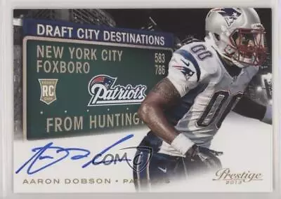 2013 Prestige Draft City Destinations Signatures Aaron Dobson #17 Rookie Auto RC • $4.84