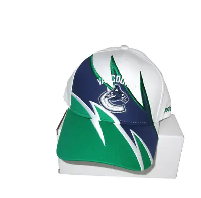 New Men's Adult Vancouver Canucks Embroidered Adjustable Structured Cap Hat OSFA • $12.77