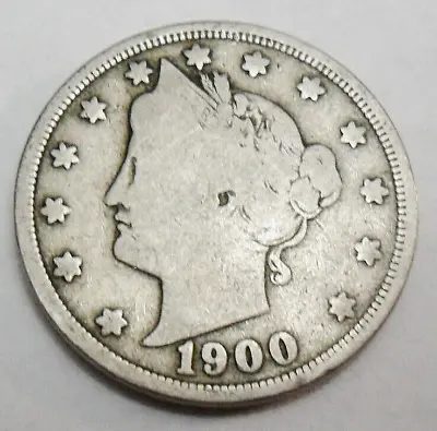 $2.24 • Buy 1900 P Liberty Head  V  Nickel  *ag Or Better*  **free Shipping**