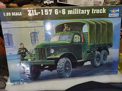 Trumpeter Zil-157 6X6 Military Truck 1/35 #01001 • $14.99
