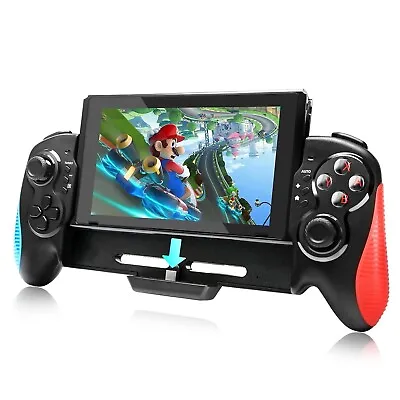 Dual Vibration Handheld Controller Grip Gamepad For Nintendo Switch Joy-con Game • $32.87