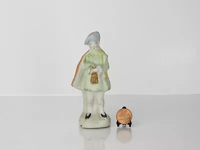 Vintage Bisque Porcelain Figurine Man Holding A Dog Made In Occupied Japan • $12.99